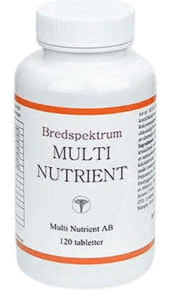MULTINUTRIENT - Bredspektrum VitaminComplex - VitamineralKosttillskott