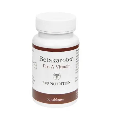 Betakaroten - Viktigt för ögon, lever, sköldkörtel.