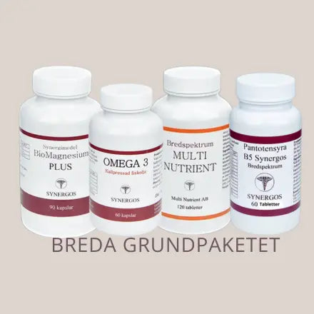 BREDA GRUNDPAKETET med Omega 3