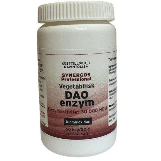 DAO Enzym, 60 kapslar
